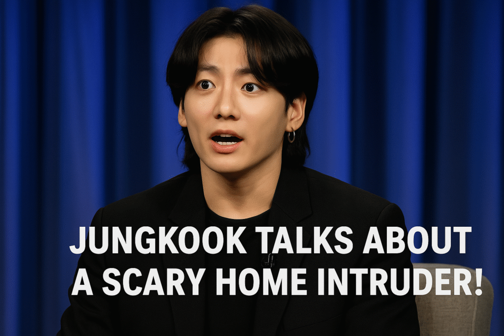 BTS’s Jungkook Talks About a Scary Home Intruder!