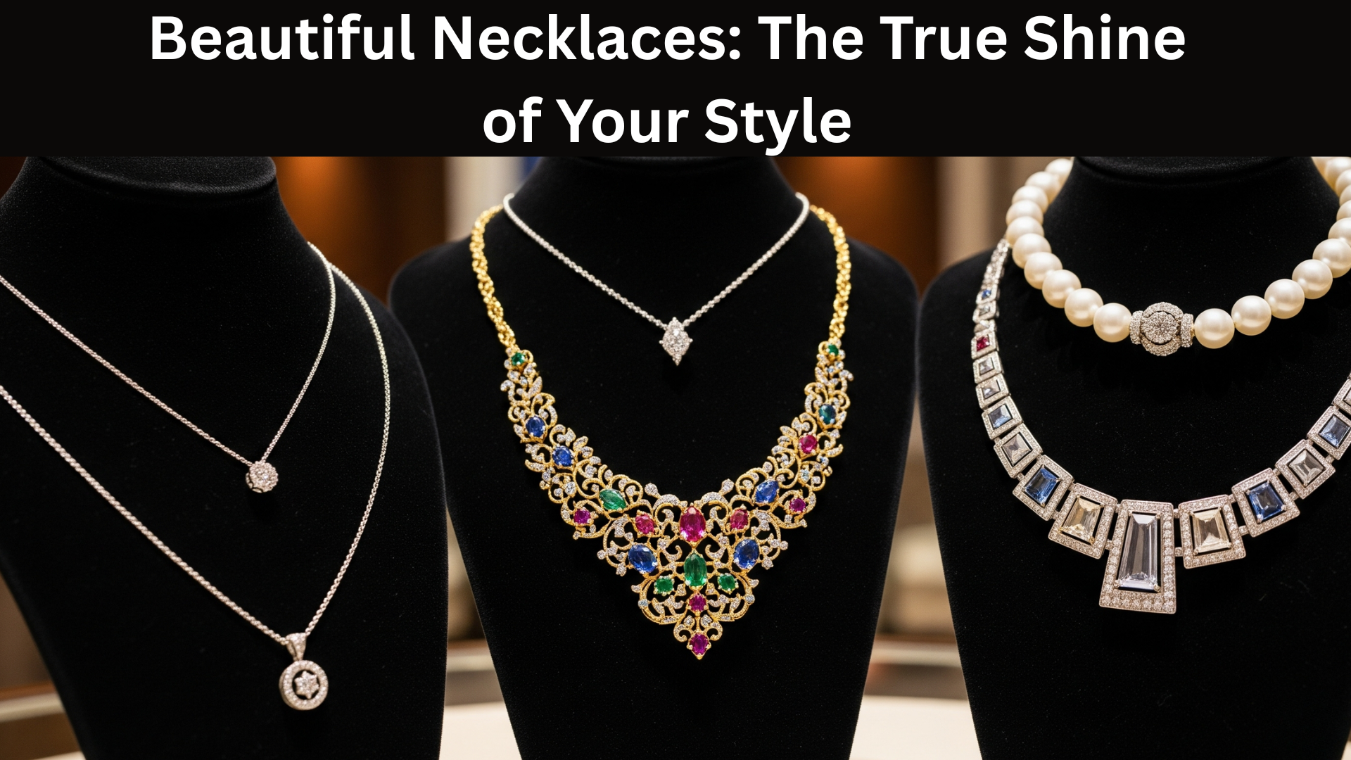 Beautiful Necklaces: The True Shine of Your Style