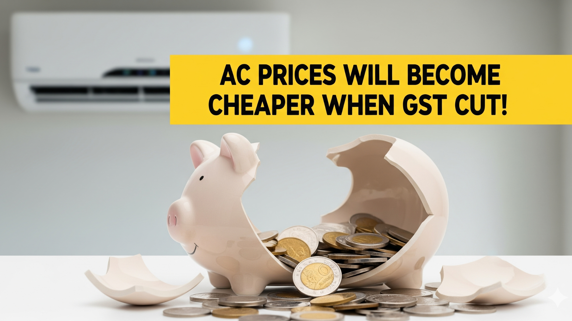 Big News: AC Prices Will Become Cheaper When GST Cut!
