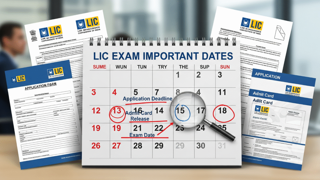 LIC Exam Important Date