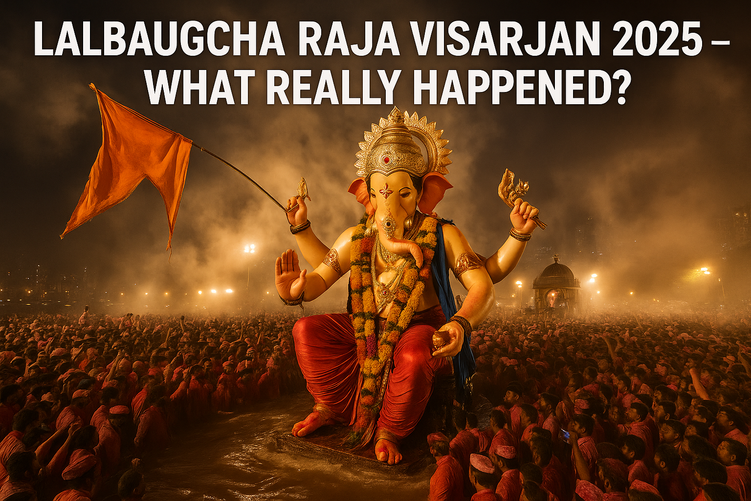 Lalbaugcha Raja Visarjan 2025