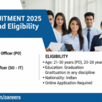 SBI Recruitment 2025 – Posts and Eligibility
