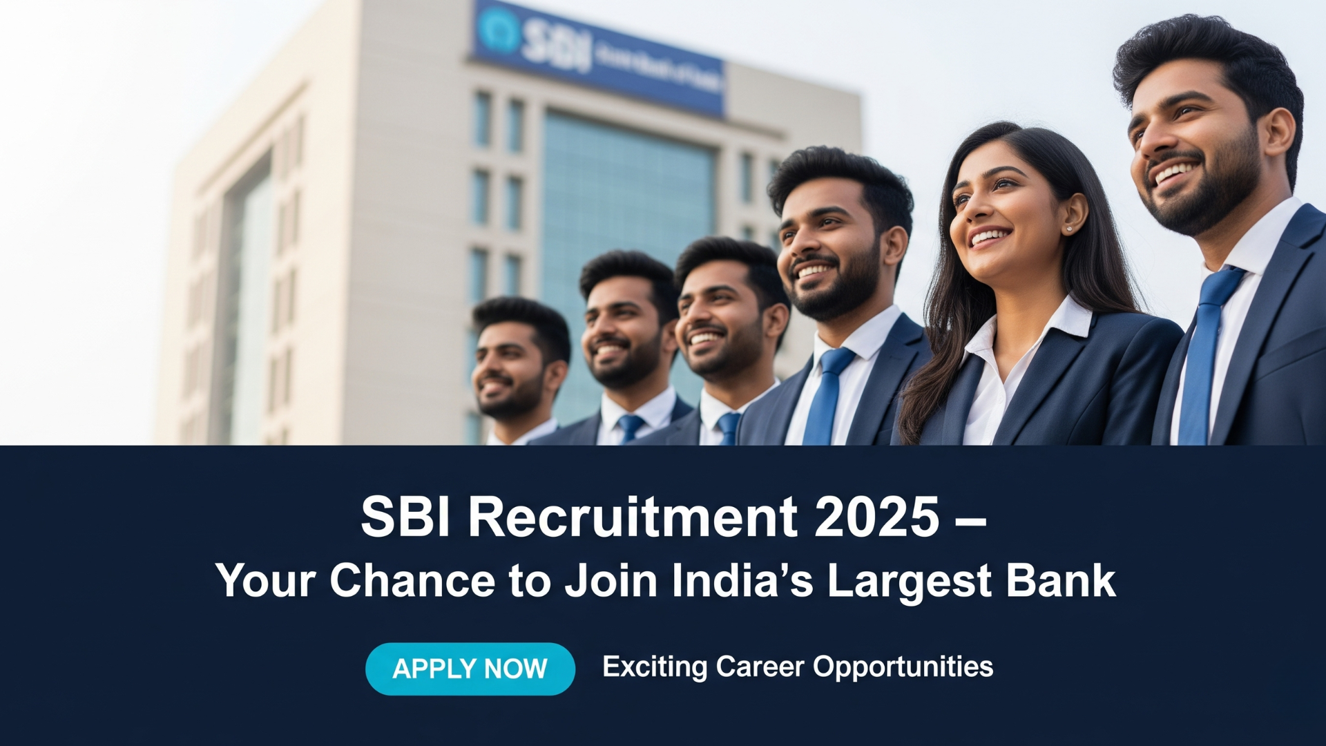 SBI Recruitment 2025 – Your chance to Join India’s Largest Bank