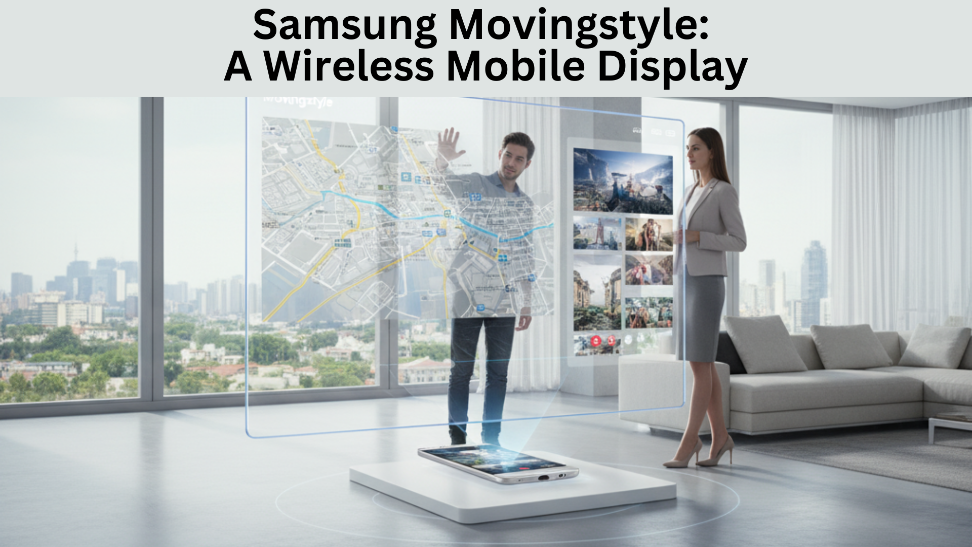 Samsung Movingstyle: A Wireless Mobile Display