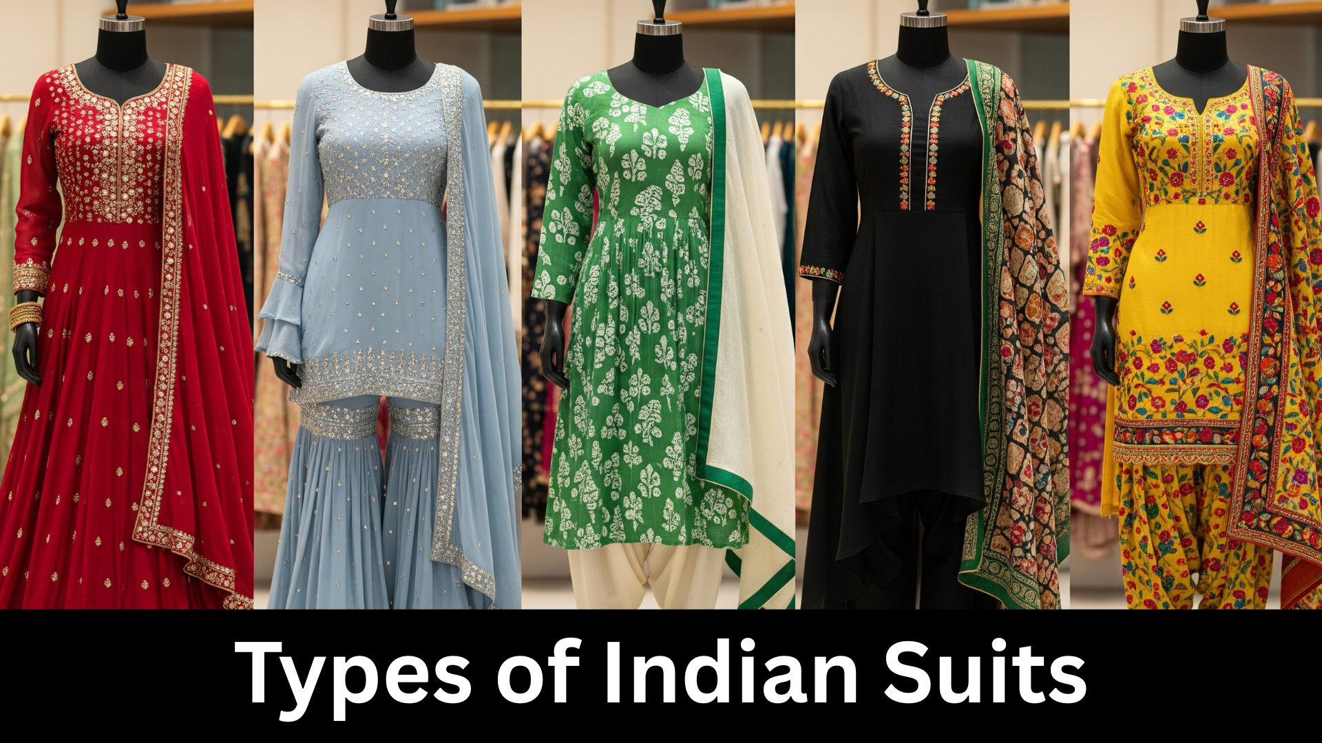 Types of Indian Suits