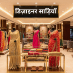 डिज़ाइनर साड़ियाँ – ब्रांडेड क्वालिटी, लेकिन दाम ऐसे जैसे थोक बाजार से उठाई हों!