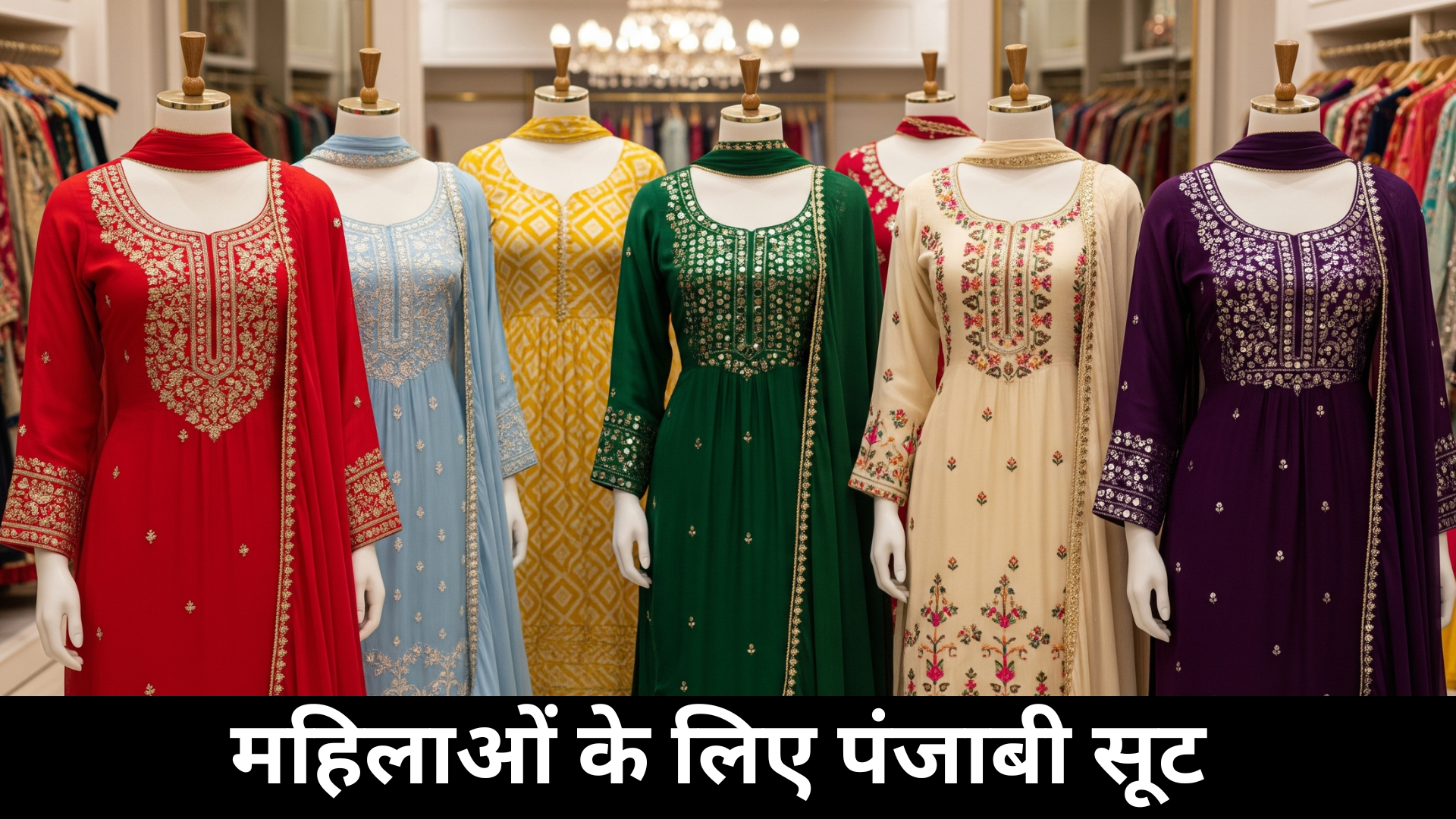 महिलाओं के लिए पंजाबी सूट