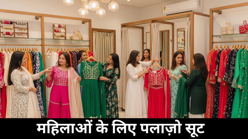महिलाओं के लिए पलाज़ो सूट