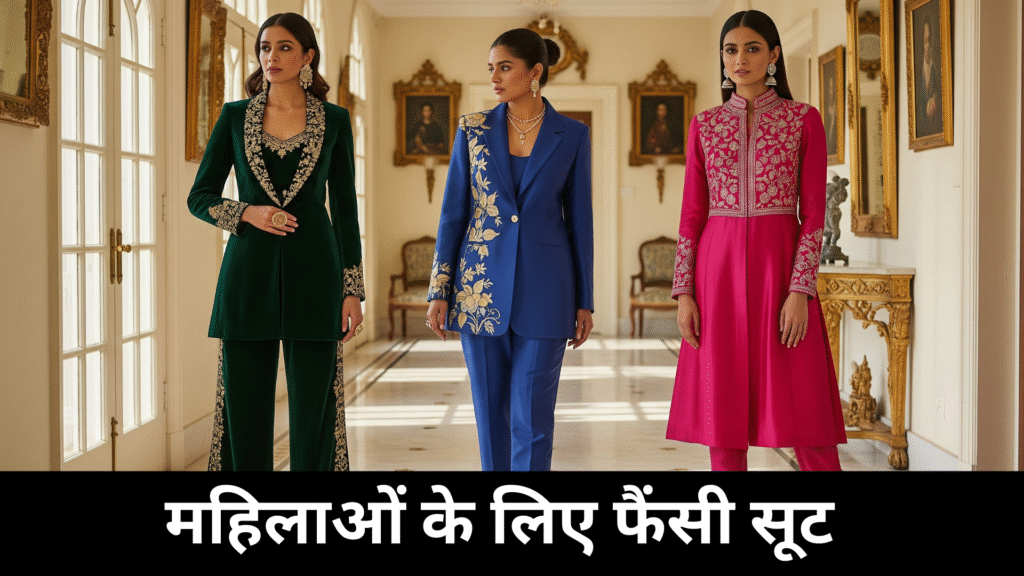 महिलाओं के लिए फैंसी सूट