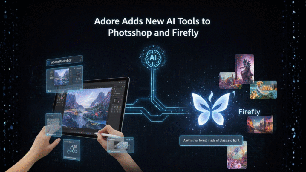 Adobe Adds New AI Tools to Photoshop and Firefly
