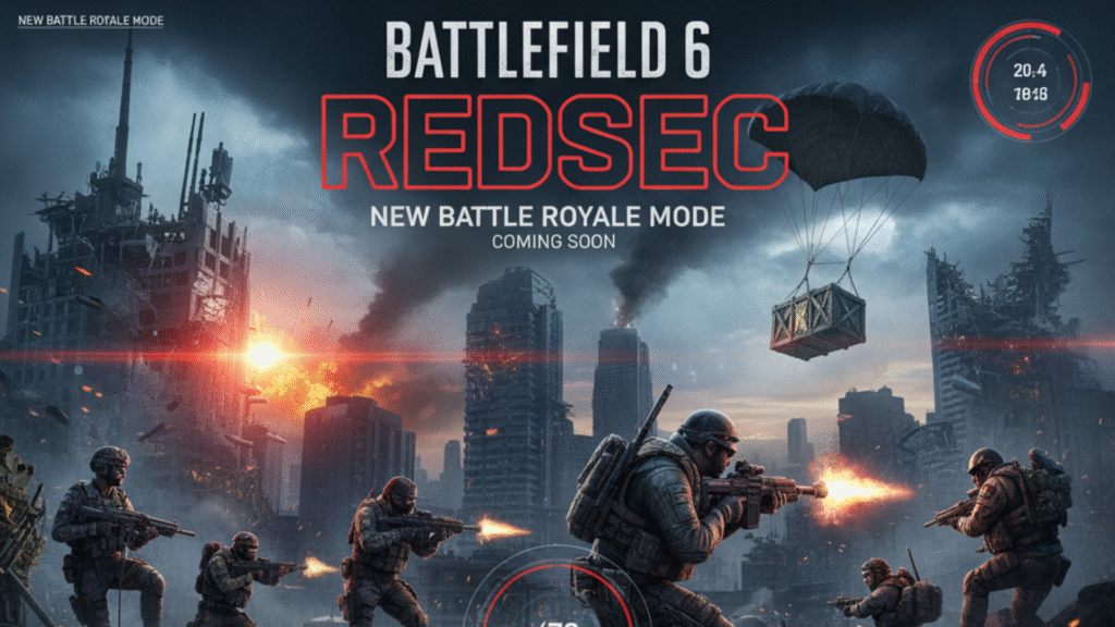 Battlefield 6 Brings New Battle Royale Mode Called “RedSec”