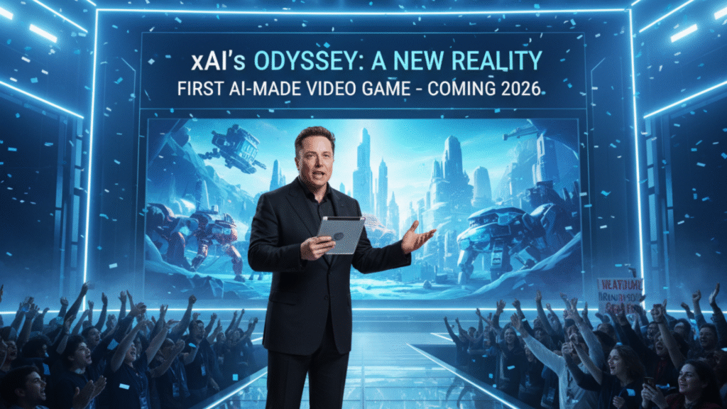 Elon Musk Announces xAI’s First AI-Made Video Game Coming in 2026