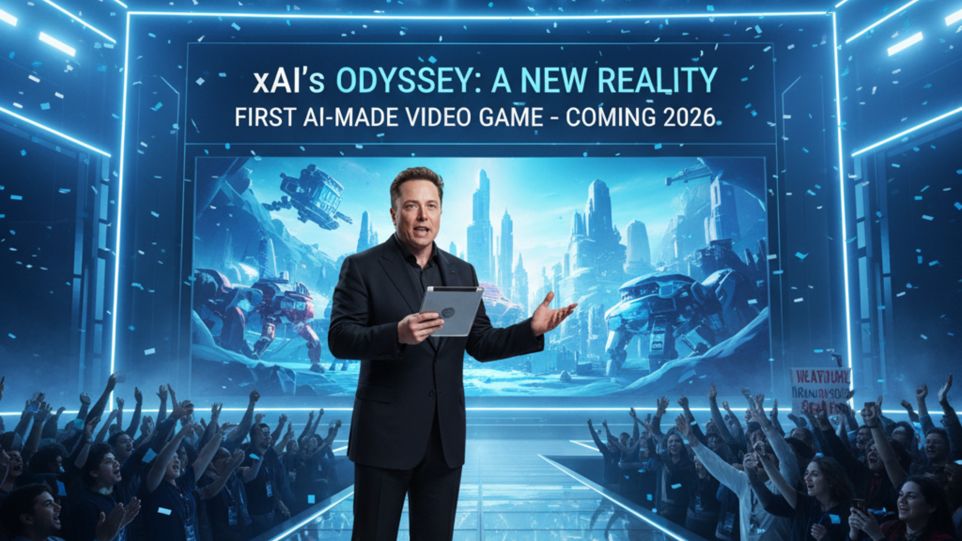 Elon Musk Announces xAI’s First AI-Made Video Game Coming in 2026