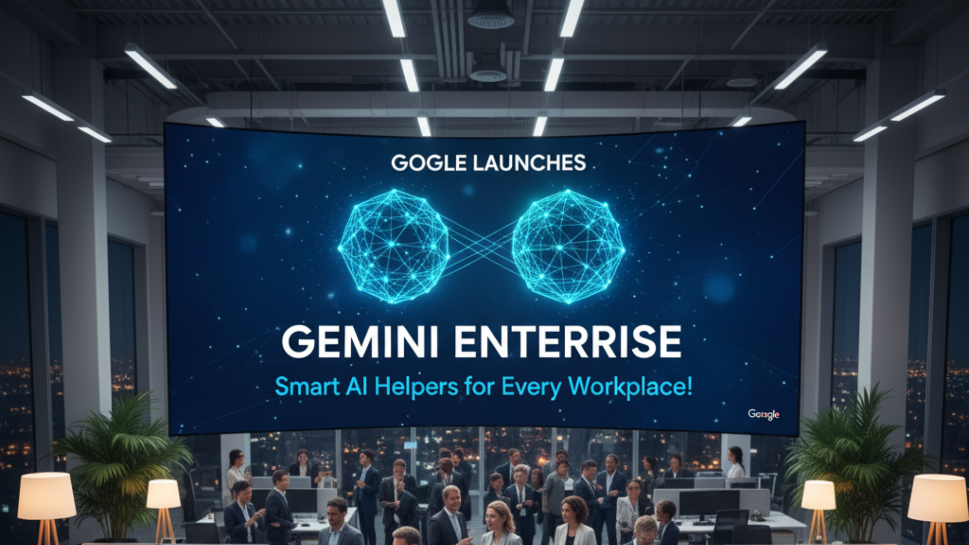 Google Launches Gemini Enterprise – Smart AI Helpers for Every Workplace