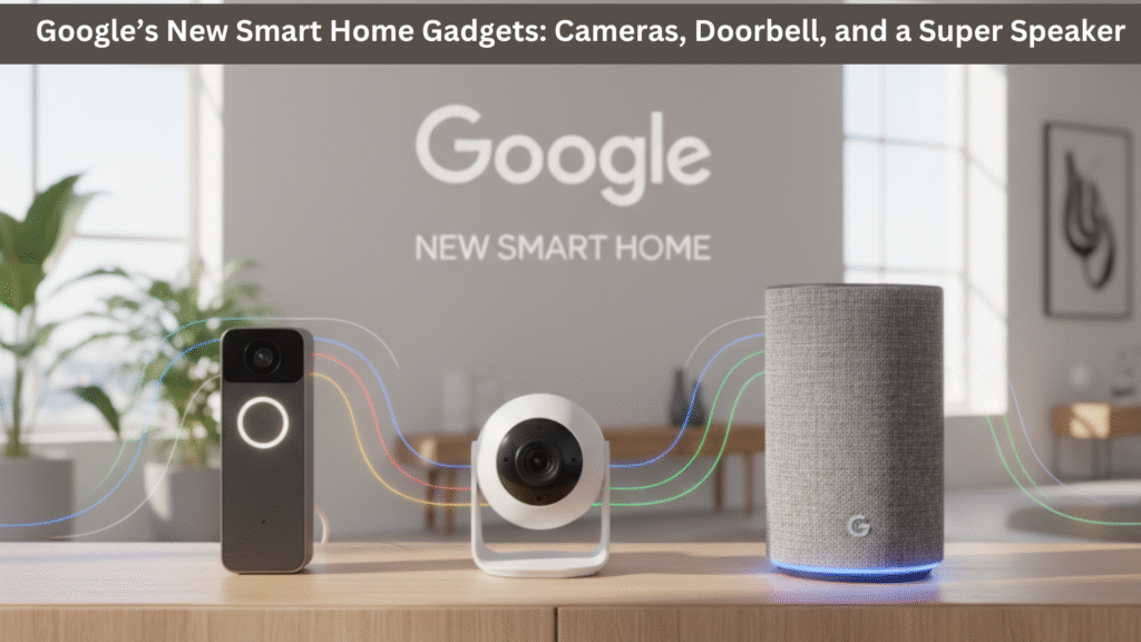Google’s New Smart Home Gadgets: Cameras, Doorbell, and a Super Speaker