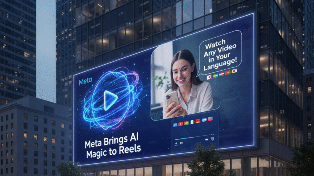 Meta Brings AI Magic to Reels – Watch Any Video in Your Language!