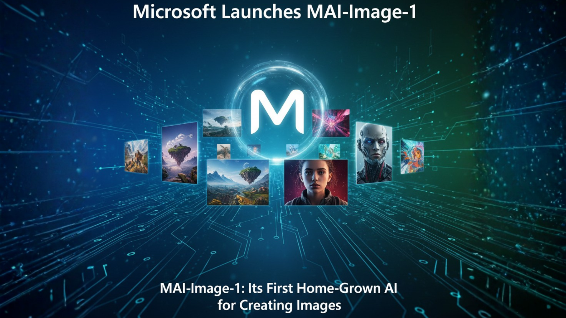 Microsoft Launches MAI-Image-1: Its First Home-Grown AI for Creating Images