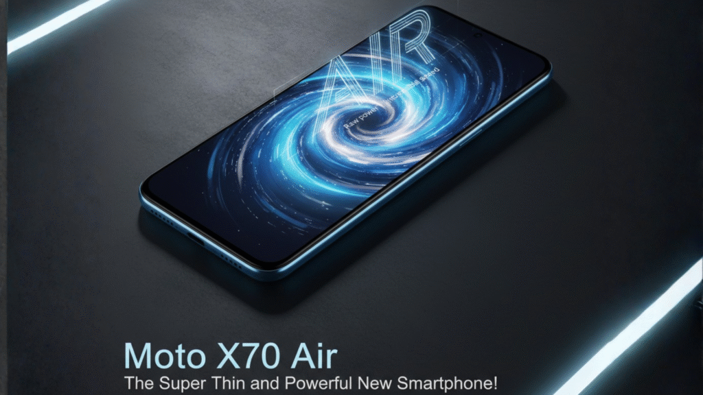 Moto X70 Air The Super Thin and Powerful New Smartphone!