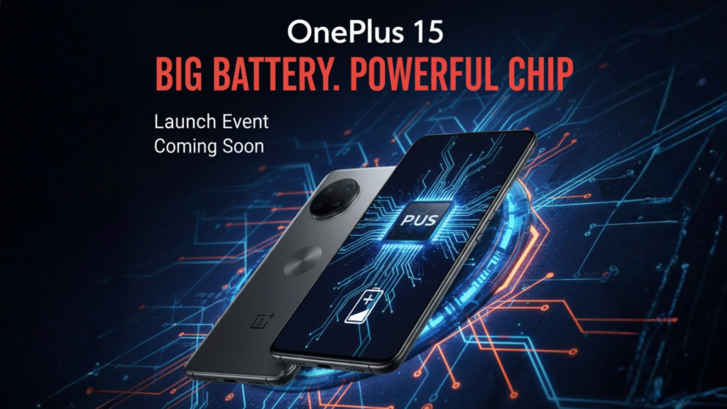 OnePlus 15 Launches With a Big Battery and Powerful Chip!