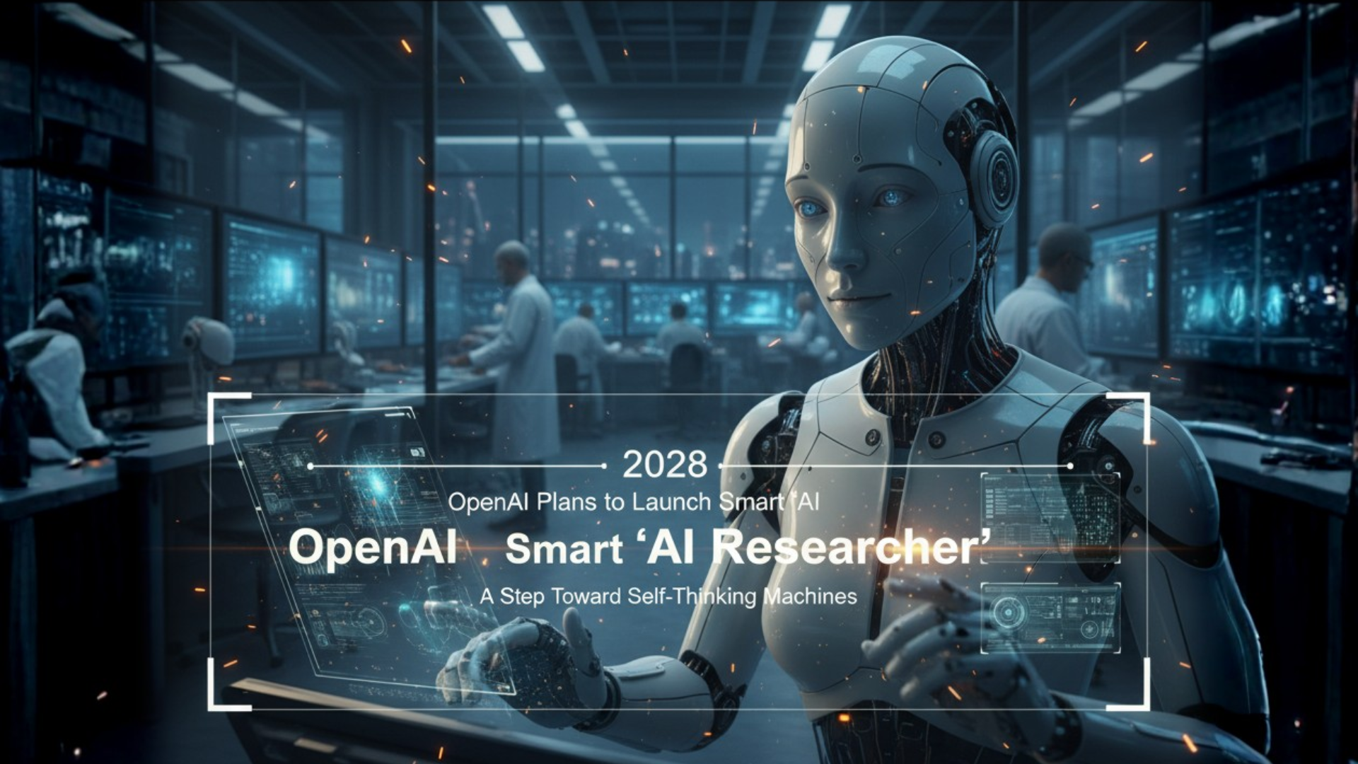 OpenAI Plans to Launch Smart ‘AI Researcher’ by 2028 A Step Toward Self-Thinking Machines.