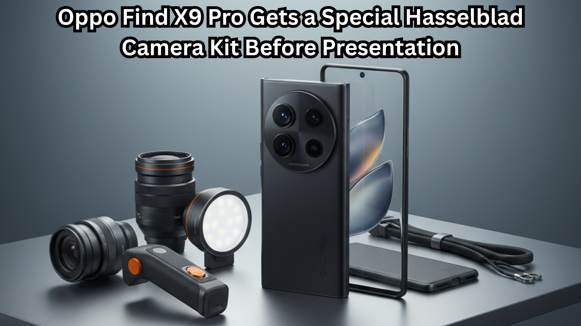 Oppo Find X9 Pro Gets a Special Hasselblad Camera Kit Before Presentation