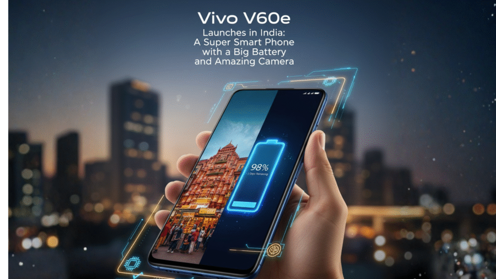 Vivo V60e Launches in India: A Super Smart Phone with a Big Battery and Amazing Camera