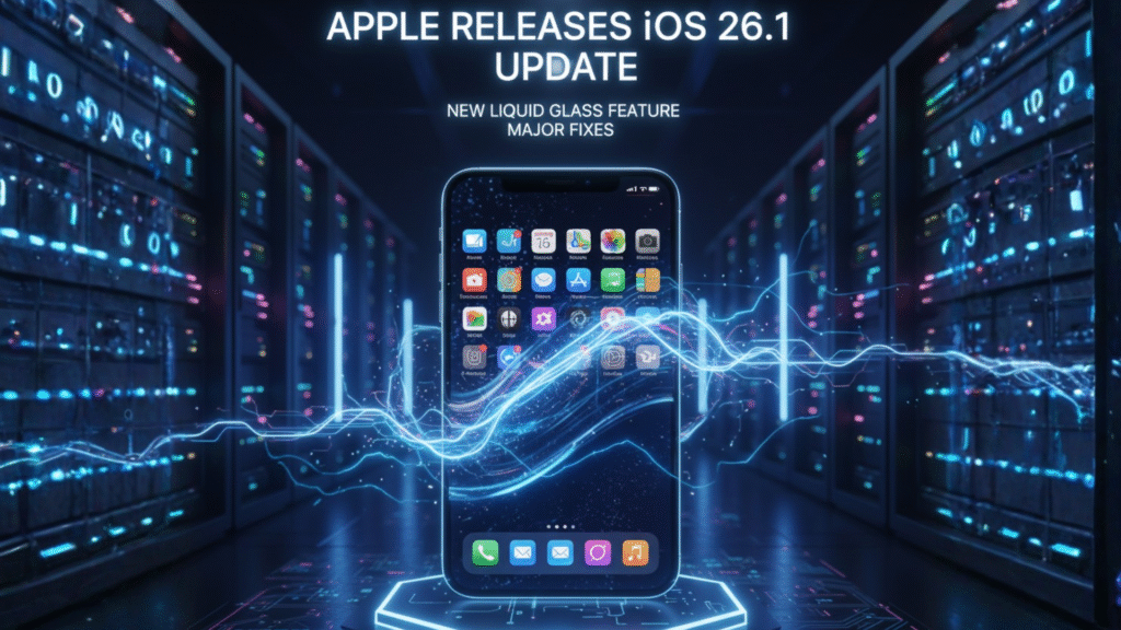 Apple Releases iOS 26.1 Update With New Liquid Glass Feature and Major Fixes