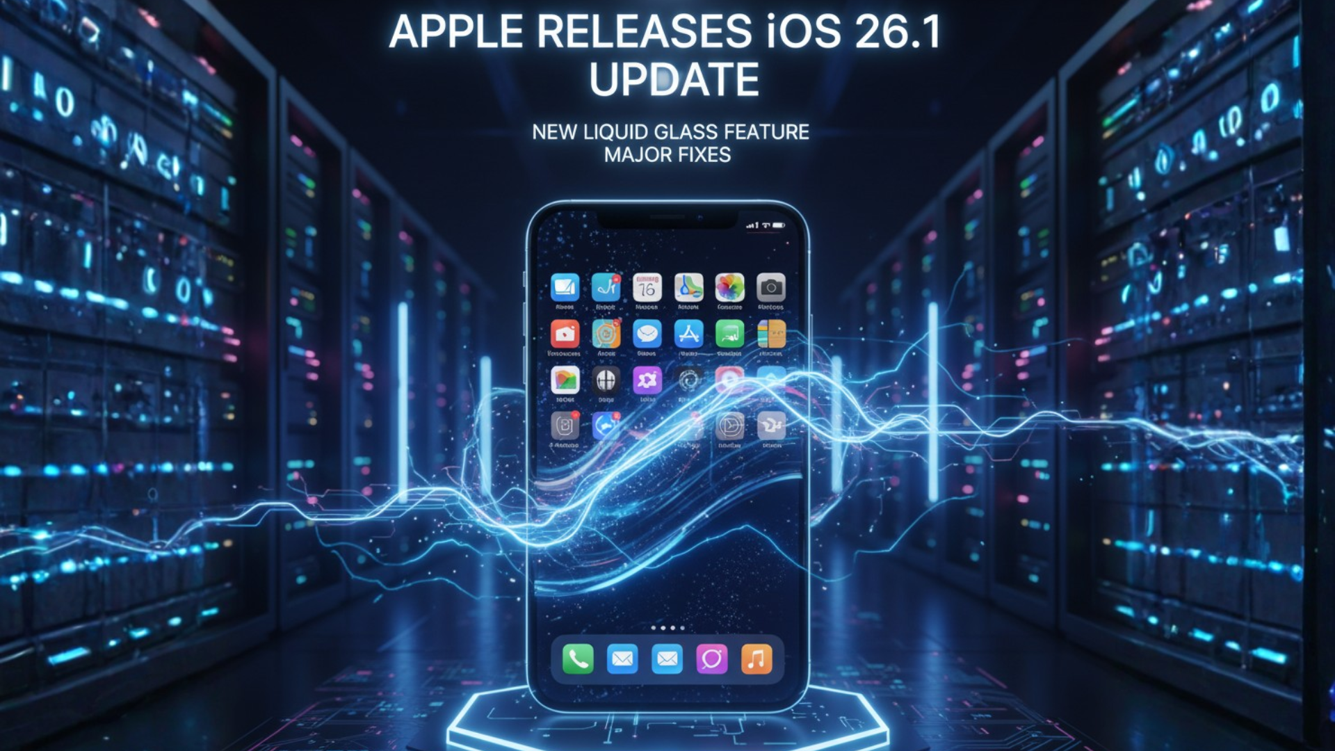 Apple Releases iOS 26.1 Update With New Liquid Glass Feature and Major Fixes