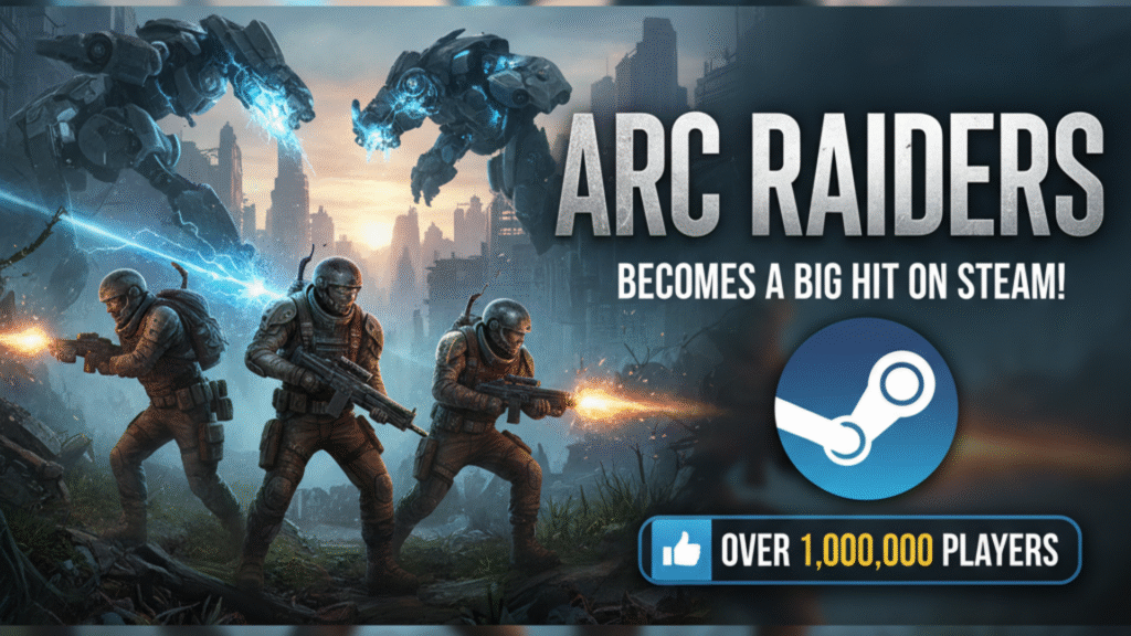 Arc Raiders Becomes a Big Hit on Steam!