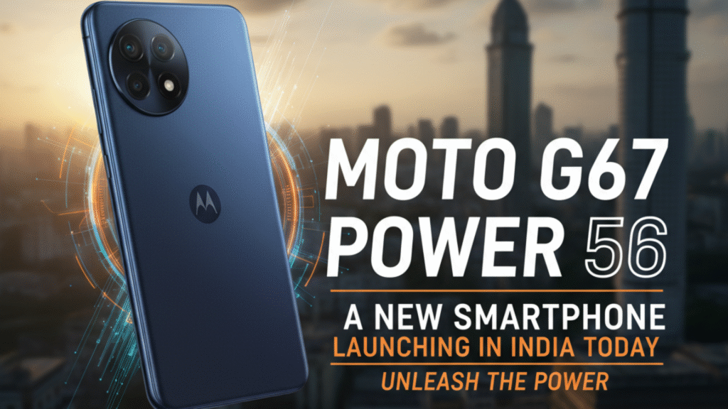 Moto G67 Power 5G A New Smartphone Launching in India Today