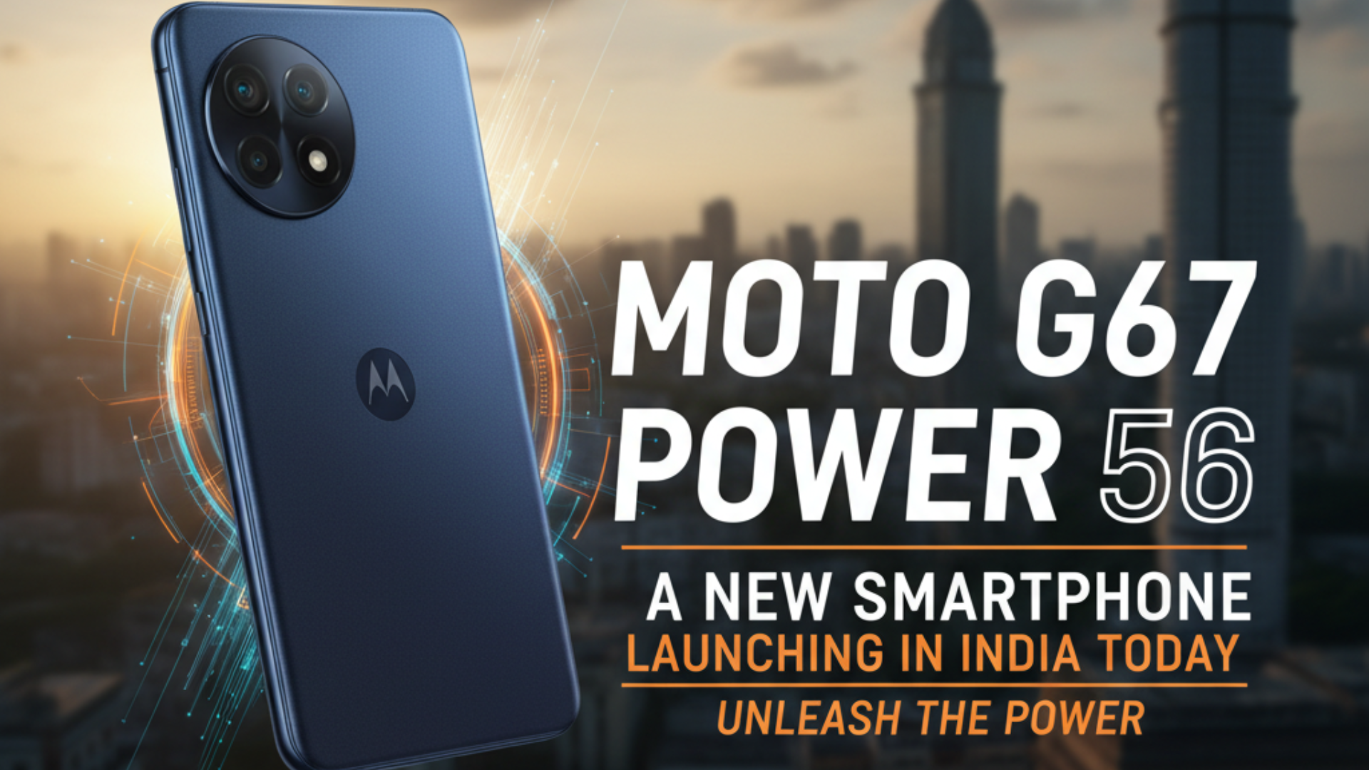 Moto G67 Power 5G A New Smartphone Launching in India Today