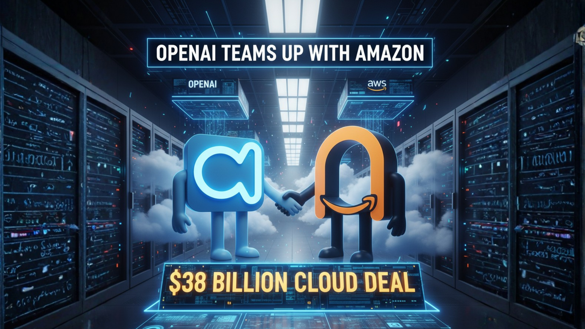OpenAI Teams Up with Amazon in a Huge $38 Billion Cloud Deal