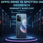 Oppo Reno 15 Spotted on Geekbench With Dimensity 8450 Chip — Launch Expected Soon