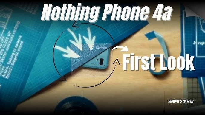First Look at Nothing Phone 4a Ahead of Launch, Triple Camera and Glyph Bar Indicated