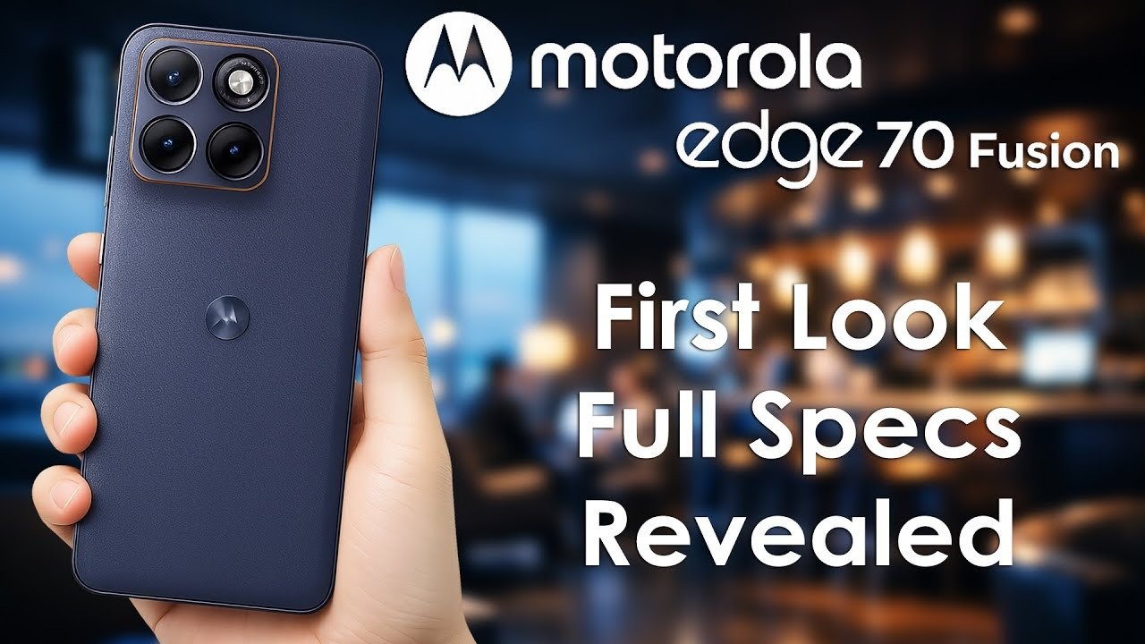 Motorola Edge 70 Fusion Design and Colour Options Revealed in Fresh Leak