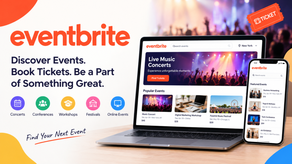 Eventbrite: What It Is, How It Works, and How to Find Events Online